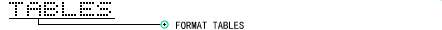 Tables